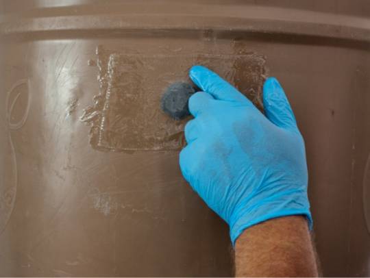 PowrPatch is a specially formulated epoxy patch specifically designed for flat surfaces